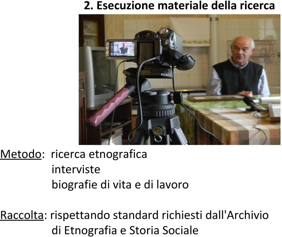 vita e di lavoro Raccolta: rispettando standard