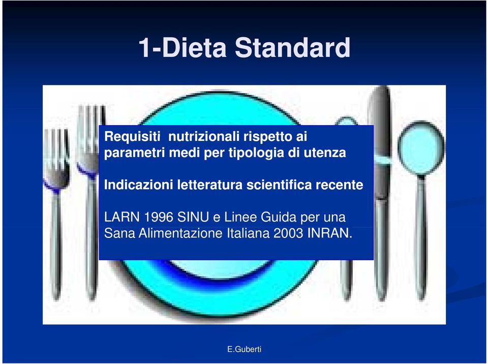 letteratura t scientifica recente LARN 1996 SINU e