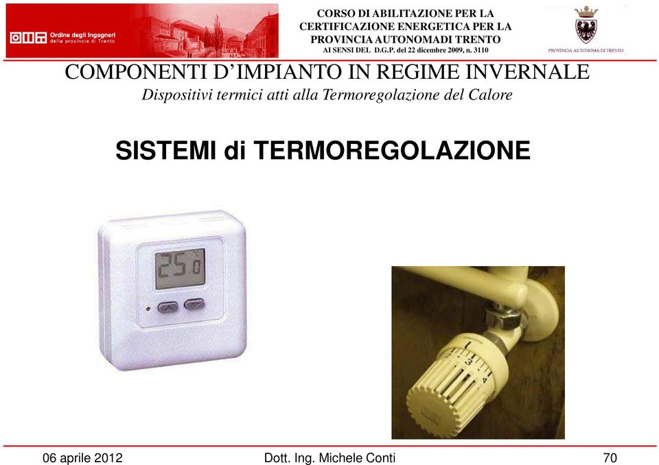 Termoregolazione del