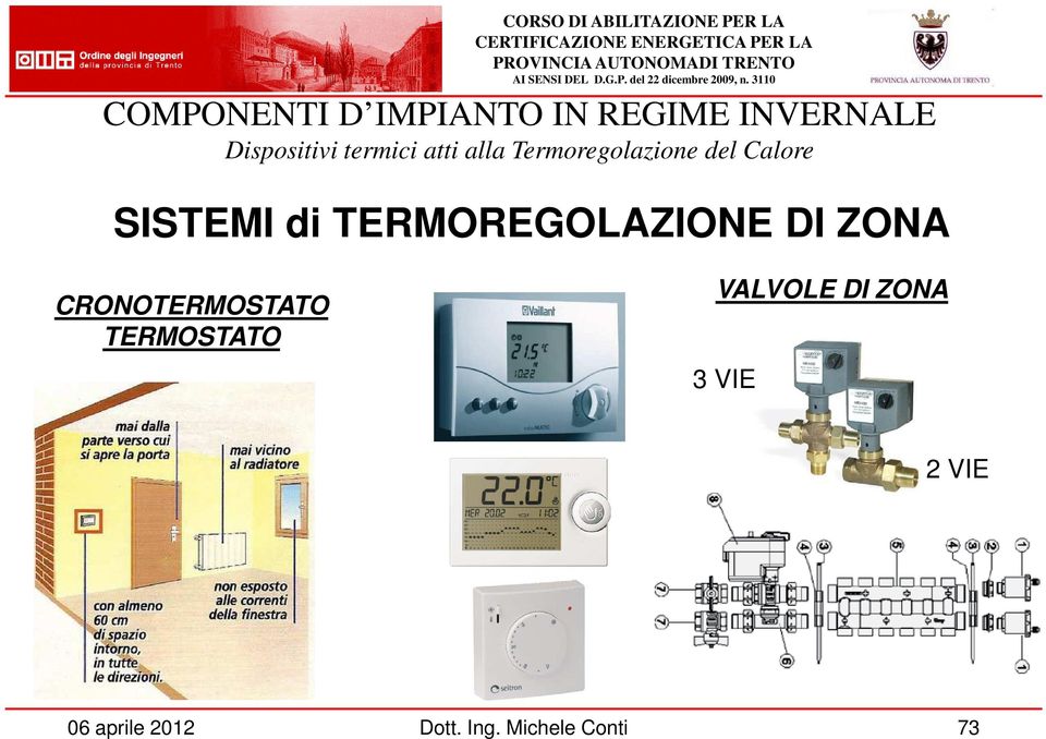 di TERMOREGOLAZIONE DI ZONA