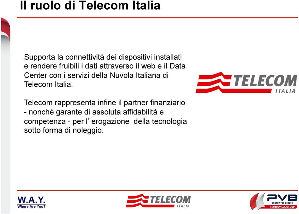 Telecom Italia.