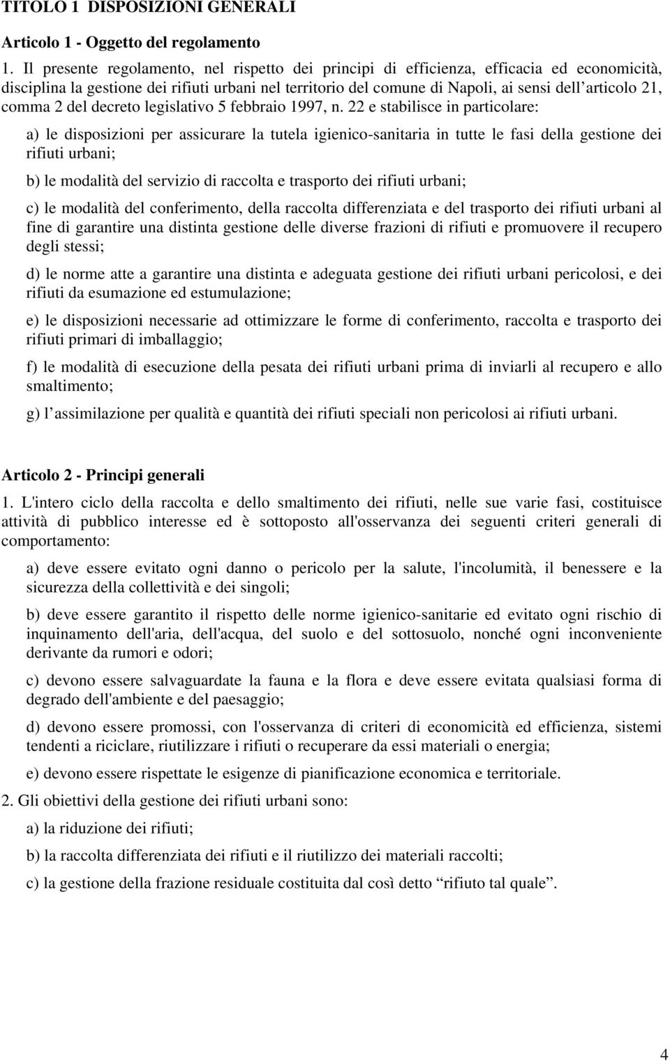 comma 2 del decreto legislativo 5 febbraio 1997, n.