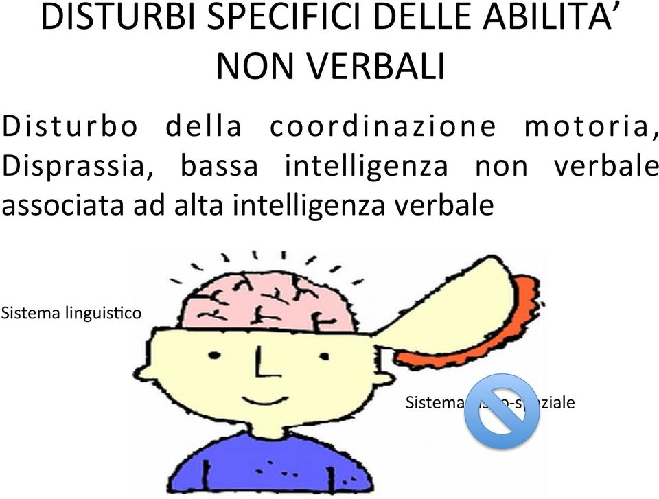 bassa intelligenza non verbale associata ad alta