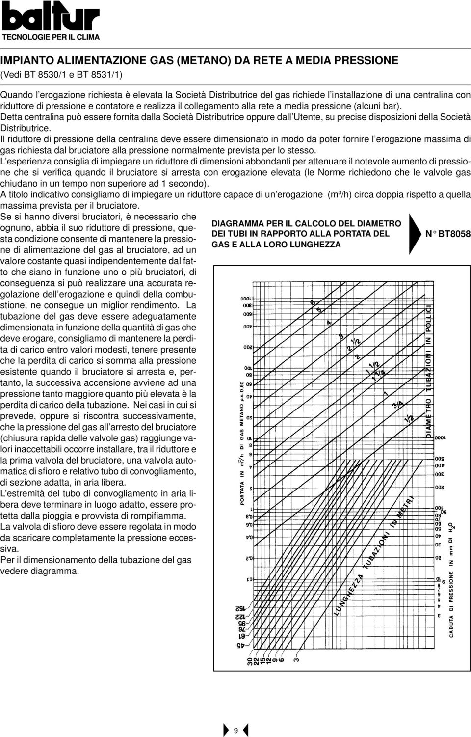 Detta centralina può essere fornita dalla Società Distributrice oppure dall Utente, su precise disposizioni della Società Distributrice.