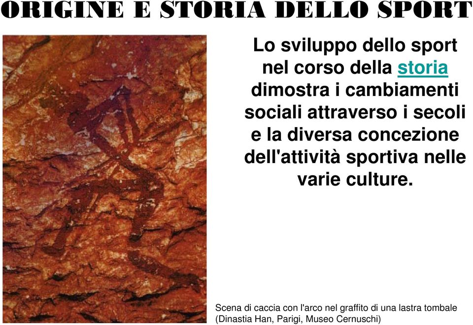 concezione dell'attività sportiva nelle varie culture.