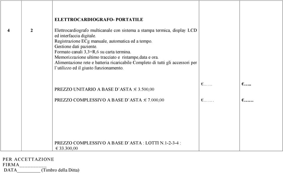 Memorizzazione ultimo tracciato e ristampe,data e ora.