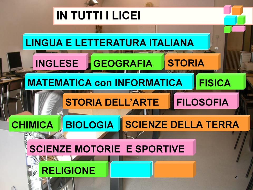 FISICA STORIA DELL ARTE FILOSOFIA CHIMICA BIOLOGIA