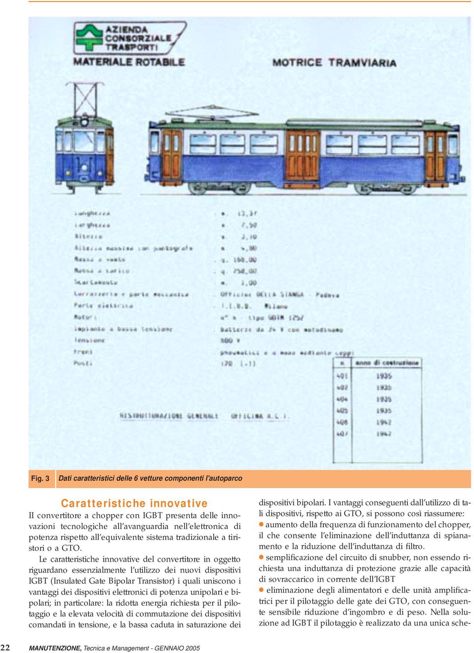 Le caratteristiche innovative del convertitore in oggetto riguardano essenzialmente l utilizzo dei nuovi dispositivi IGBT (Insulated Gate Bipolar Transistor) i quali uniscono i vantaggi dei