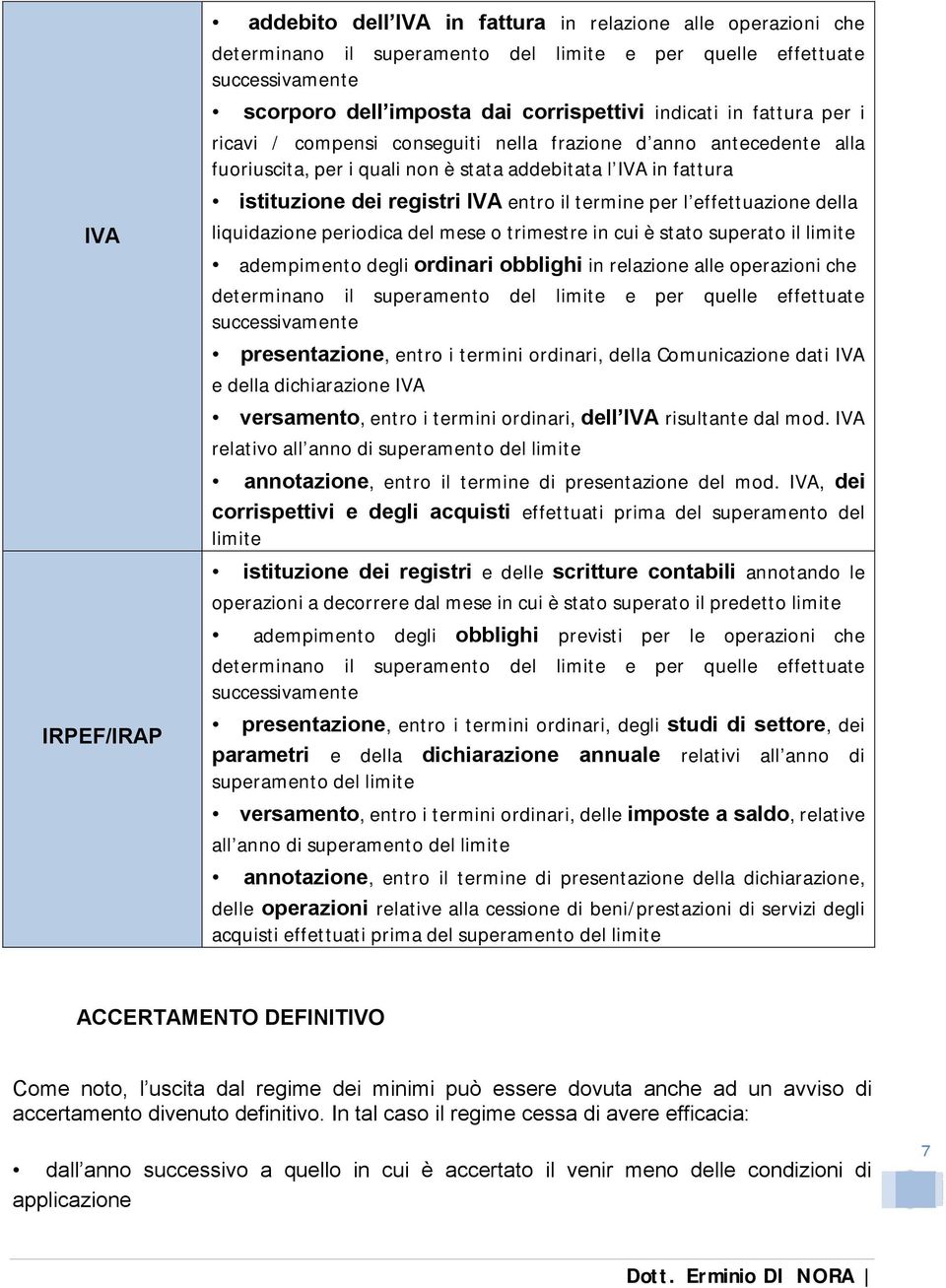 termine per l effettuazione della liquidazione periodica del mese o trimestre in cui è stato superato il limite adempimento degli ordinari obblighi in relazione alle operazioni che determinano il