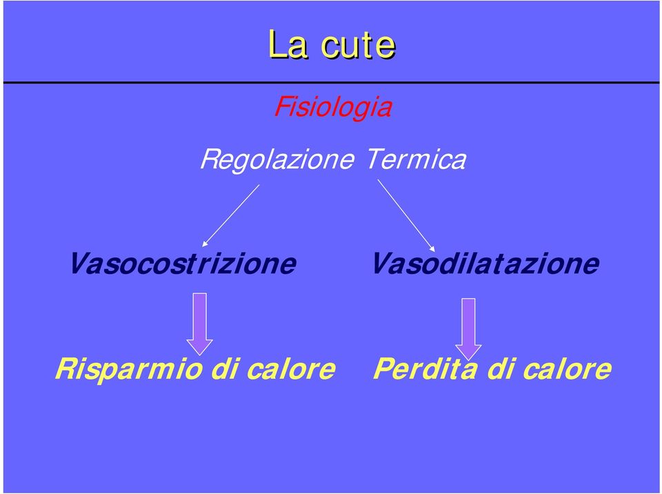 Vasocostrizione