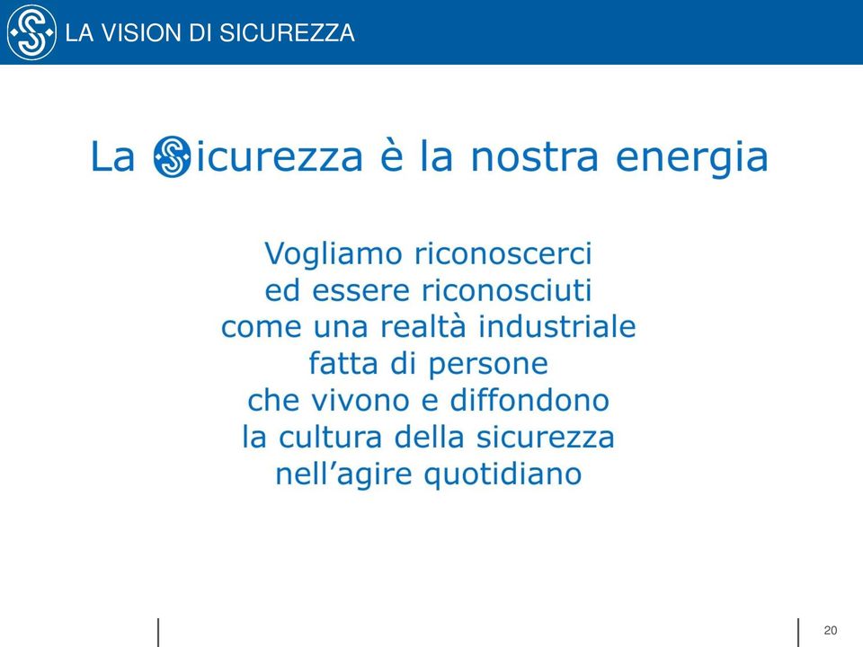 SICUREZZA