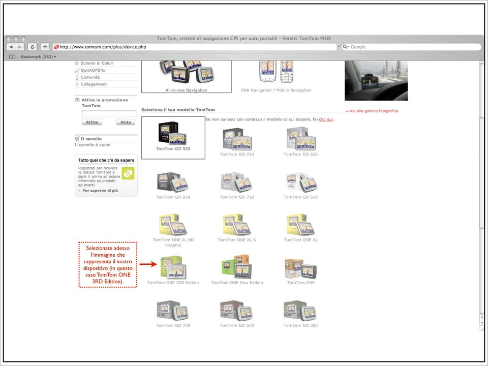 il vostro dispositivo (in