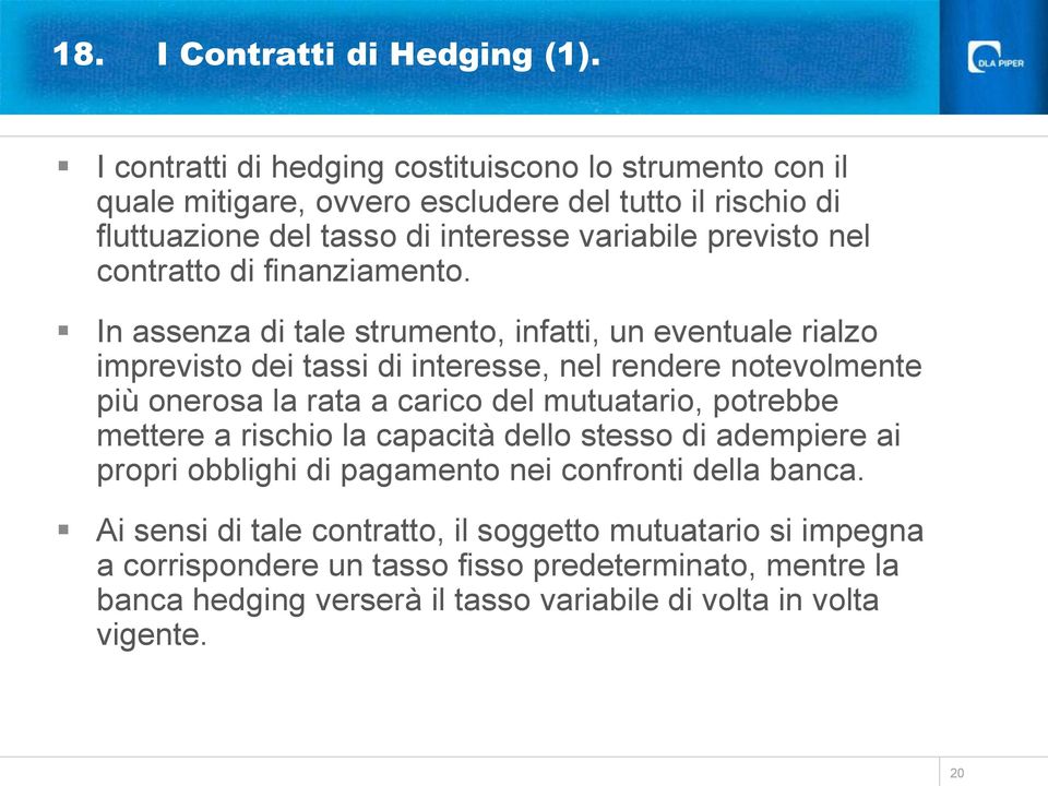 contratto di finanziamento.