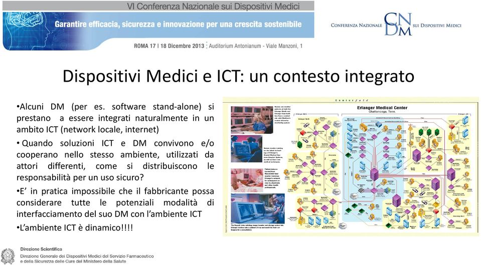 ICT e DM convivono e/o cooperano nello stesso ambiente, utilizzati da attori differenti, come si distribuiscono le