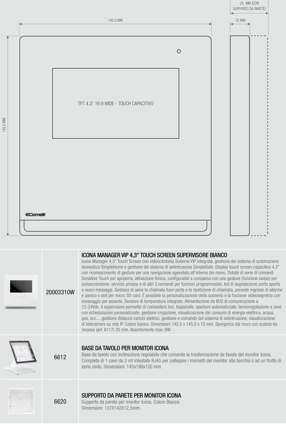 automazione domestica SimpleHome e gestione del sistema di antintrusione SimpleSafe.