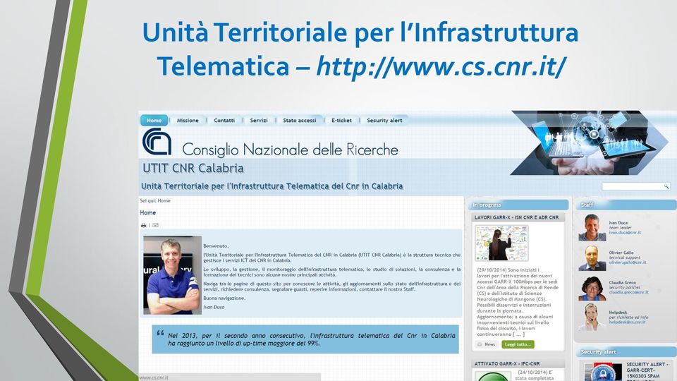 l Infrastruttura