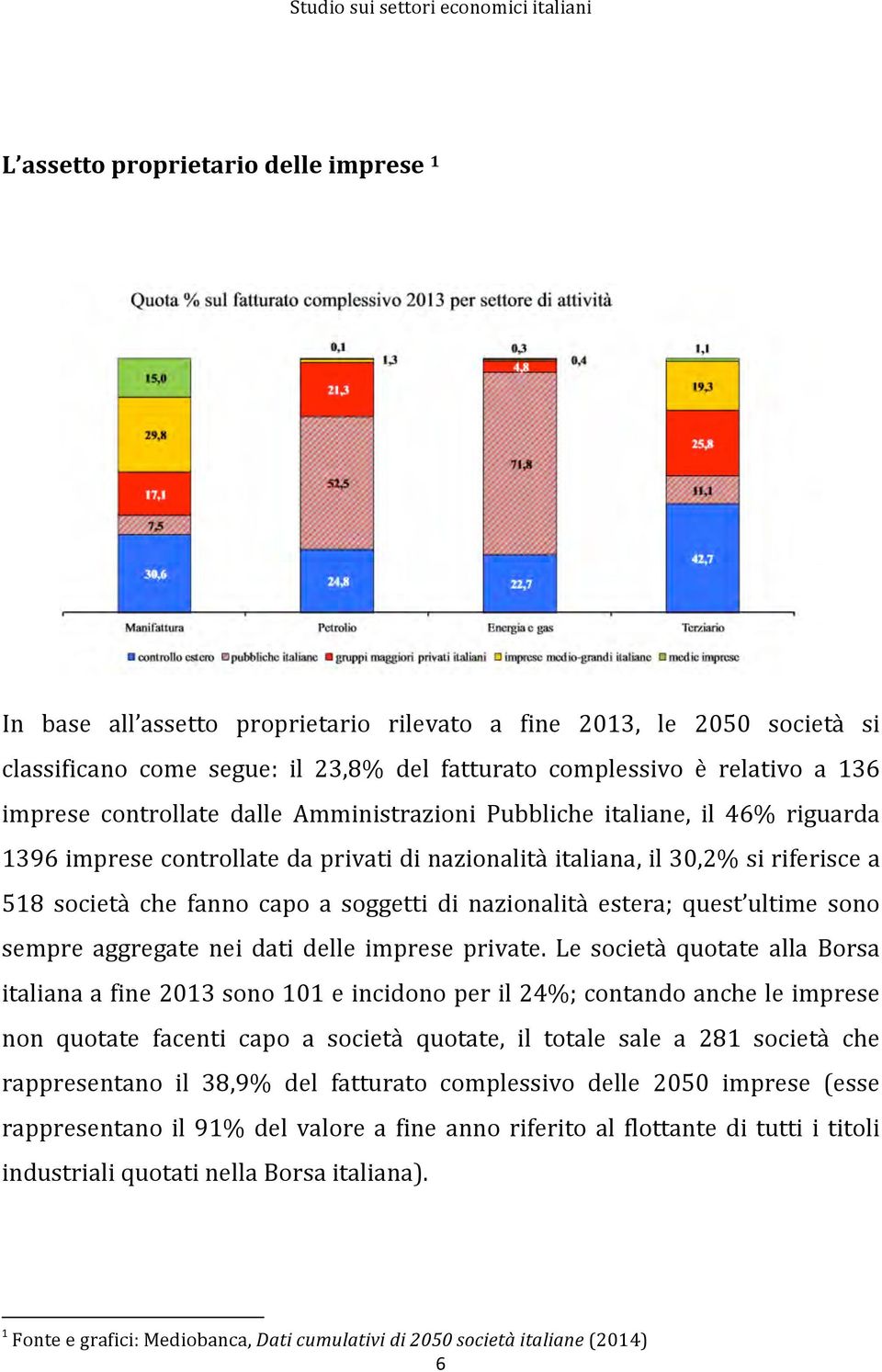 nazionalità estera; quest ultime sono sempre aggregate nei dati delle imprese private.