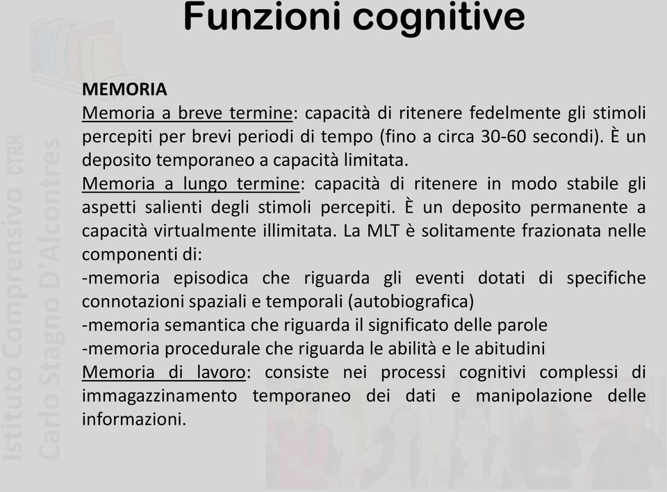 È un deposito permanente a capacità virtualmente illimitata.