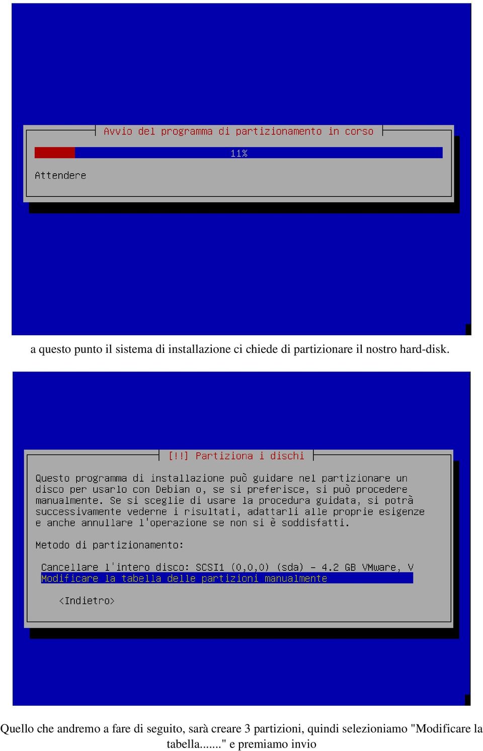 Quello che andremo a fare di seguito, sarà creare 3