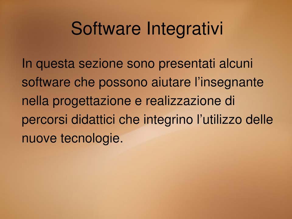 insegnante nella progettazione e realizzazione di