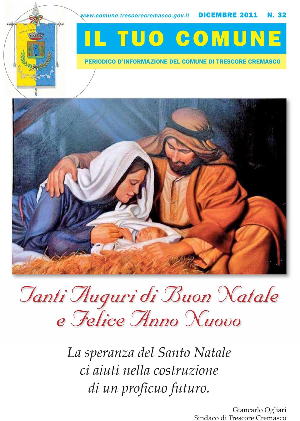 Tanti Auguri di Buon Natale e Felice Anno Nuovo La speranza del Santo