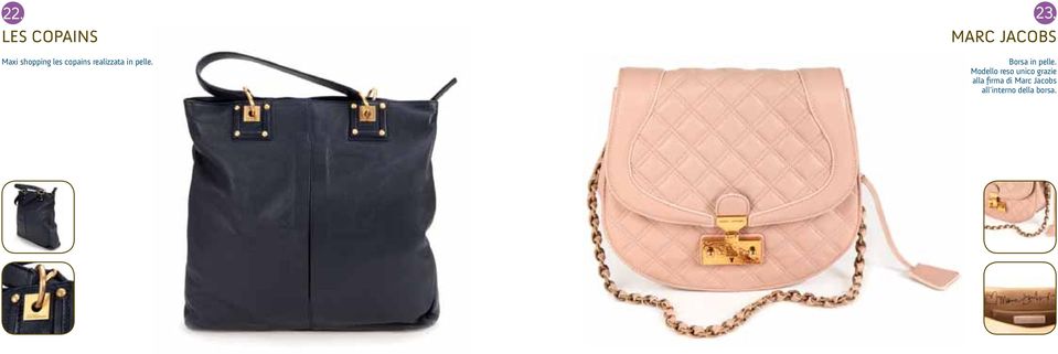 MARC JACOBS Borsa in pelle.