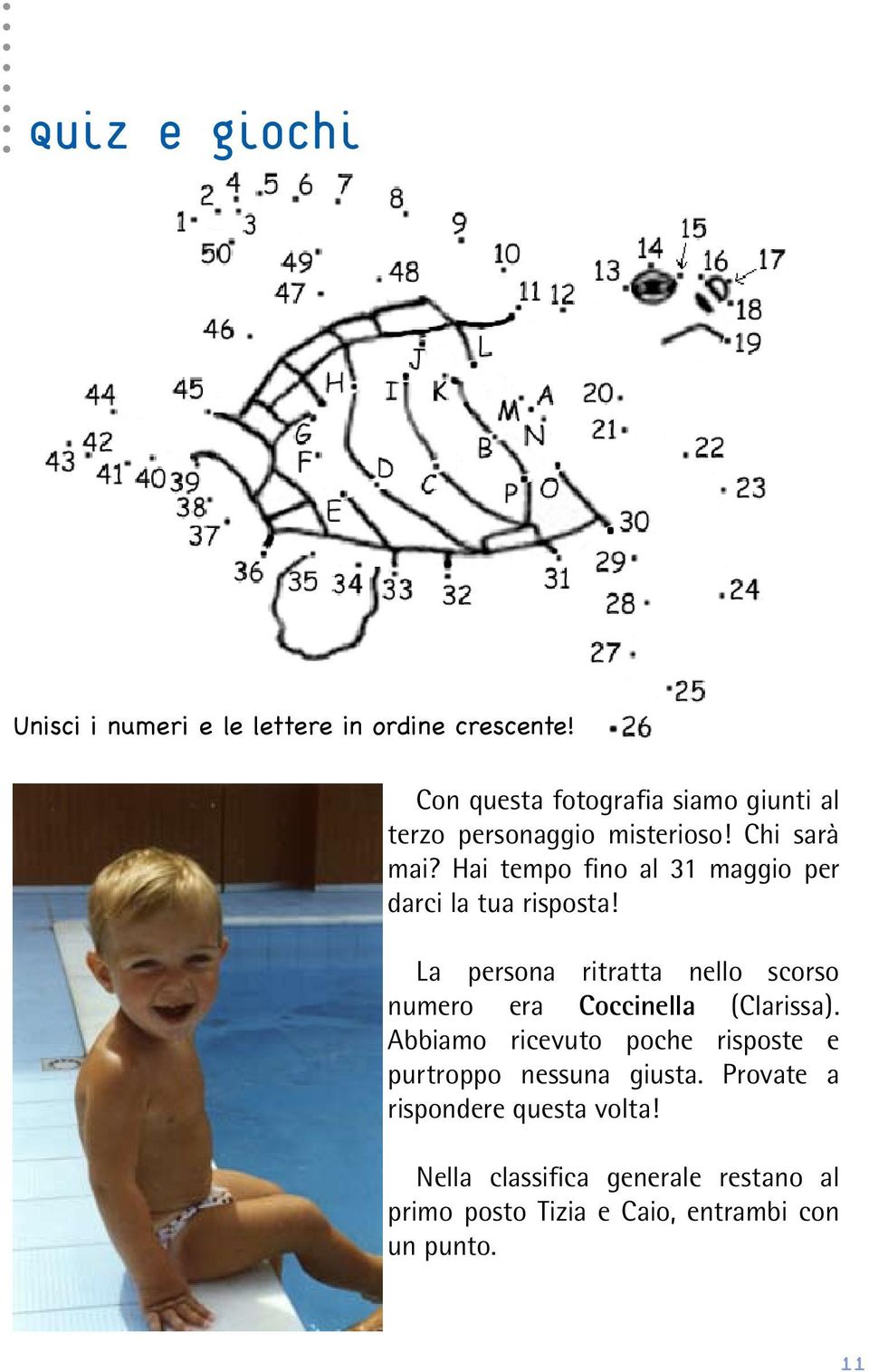 Hai tempo fino al 31 maggio per darci la tua risposta!