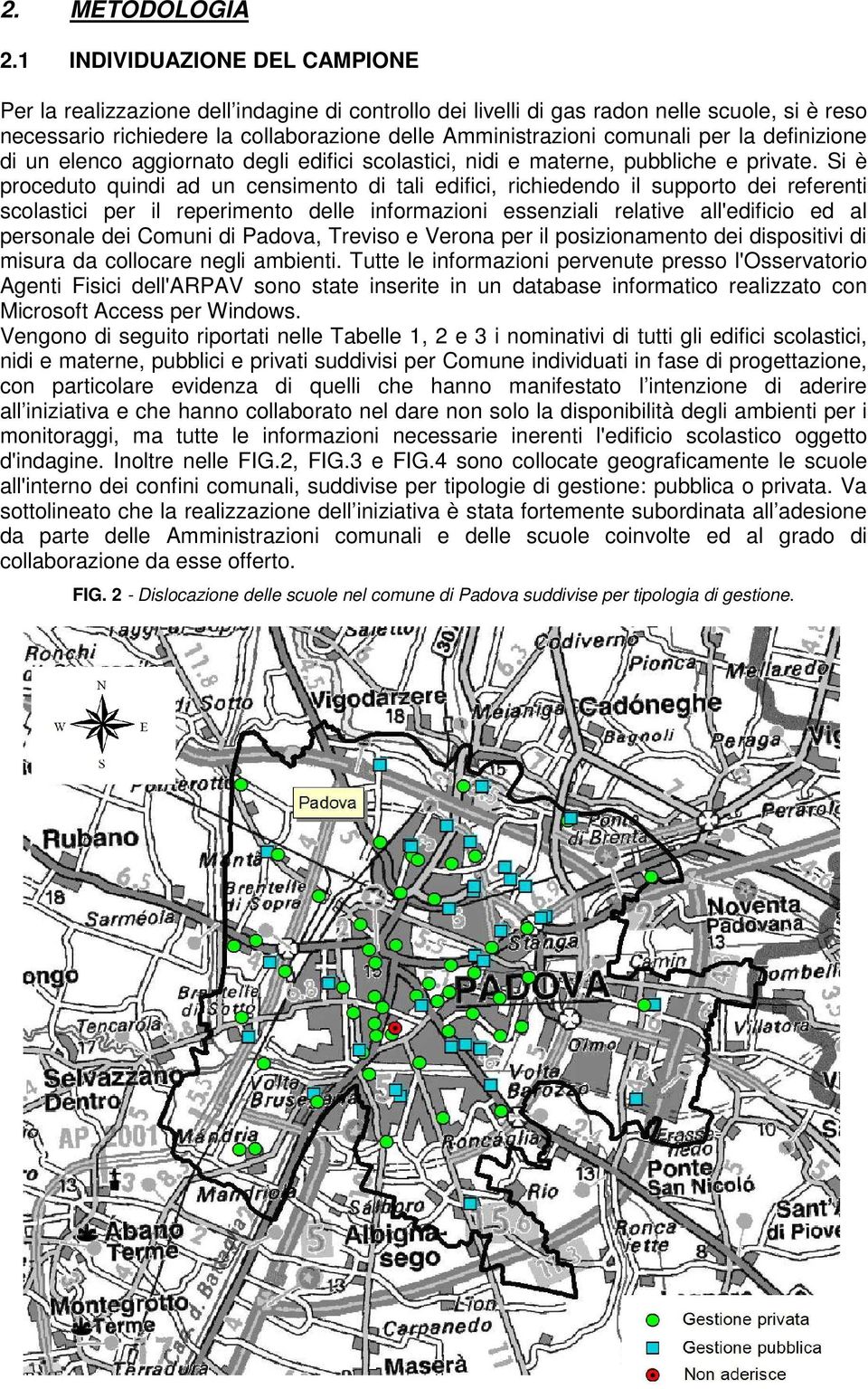 per la definizione di un elenco aggiornato degli edifici scolastici, nidi e materne, pubbliche e private.