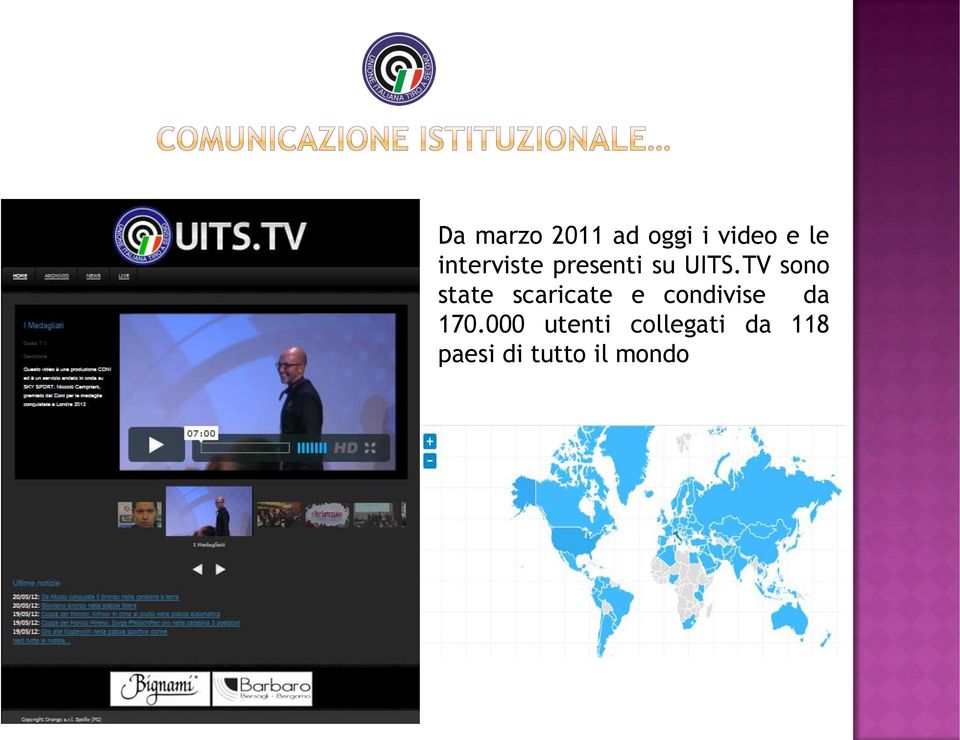 TV sono state scaricate e condivise da