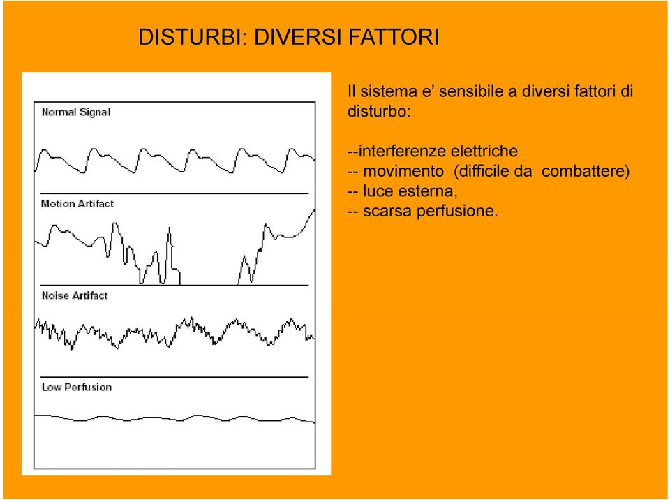 --interferenze elettriche -- movimento