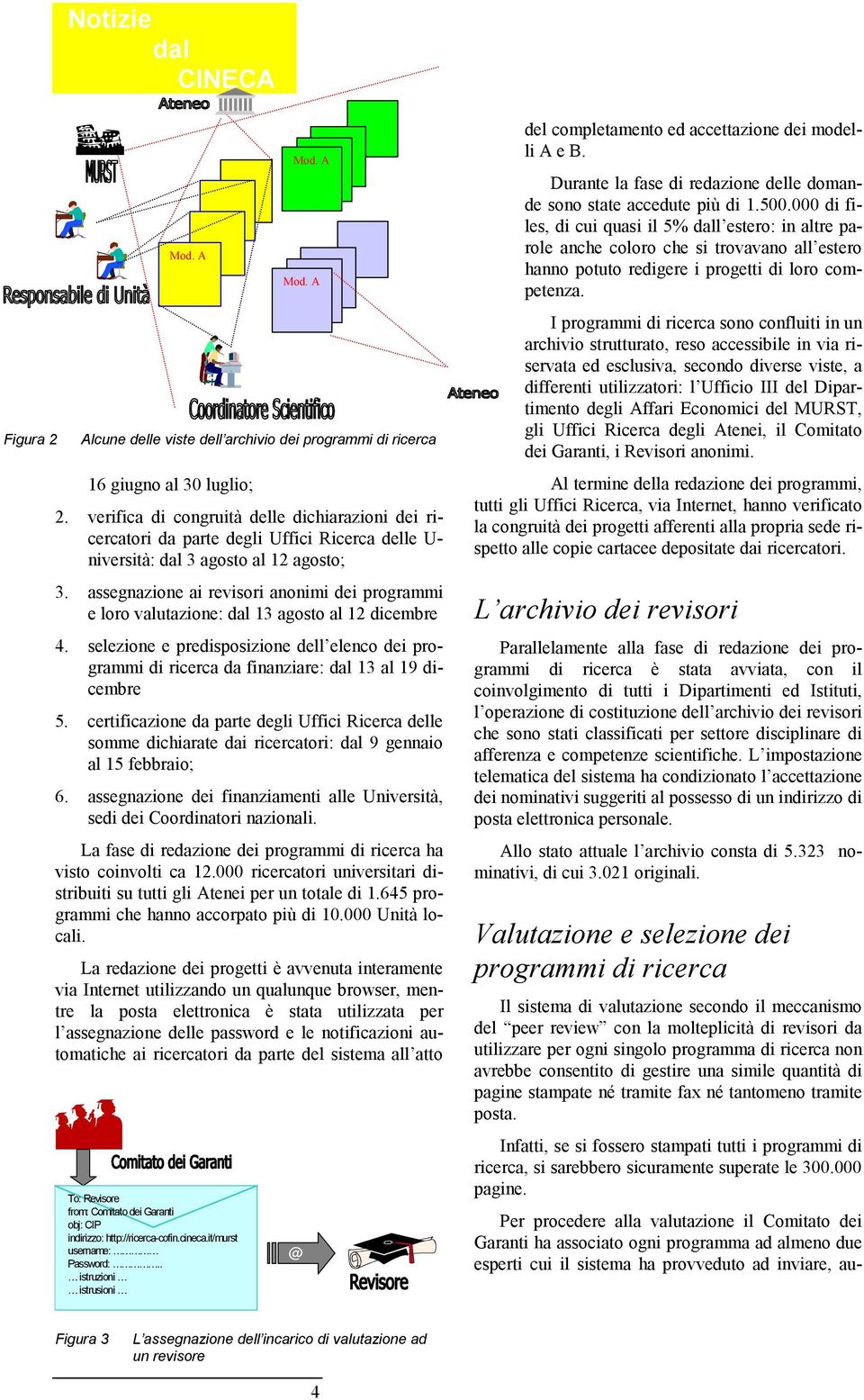 assegnazione ai revisori anonimi dei programmi e loro valutazione: 13 agosto al 12 dicembre 4. selezione e predisposizione dell elenco dei programmi di ricerca da finanziare: 13 al 19 dicembre 5.