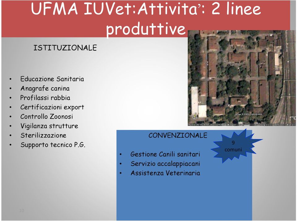 Vigilanza strutture Sterilizzazione Supporto tecnico P.G.