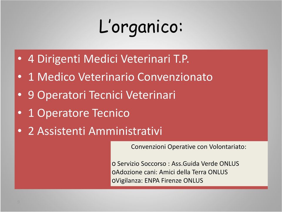 Tecnico 2 Assistenti Amministrativi Convenzioni Operative con Volontariato: o