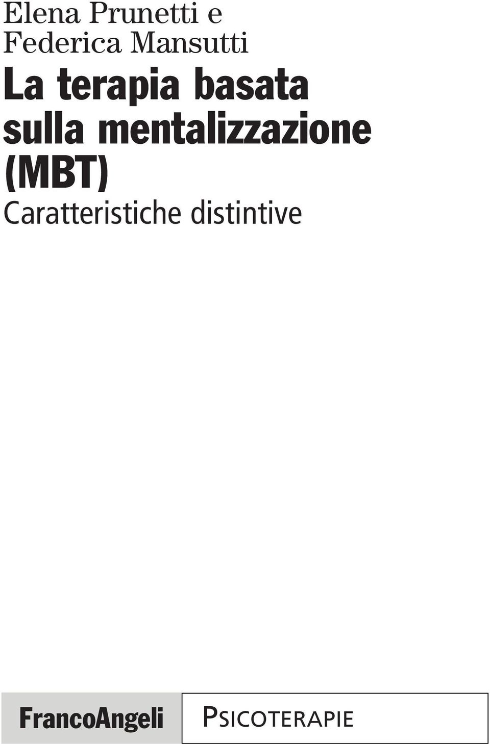 mentalizzazione (MBT)