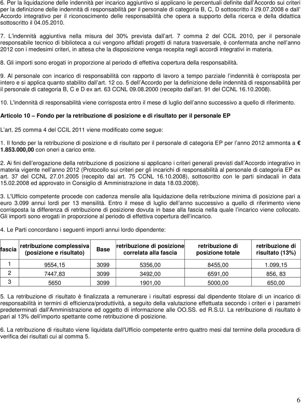 L indennità aggiuntiva nella misura del 30% prevista dall art.