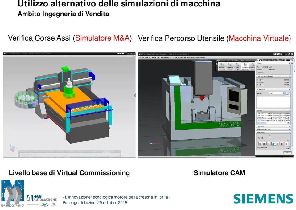 (Simulatore M&A) Verifica Percorso Utensile (Macchina