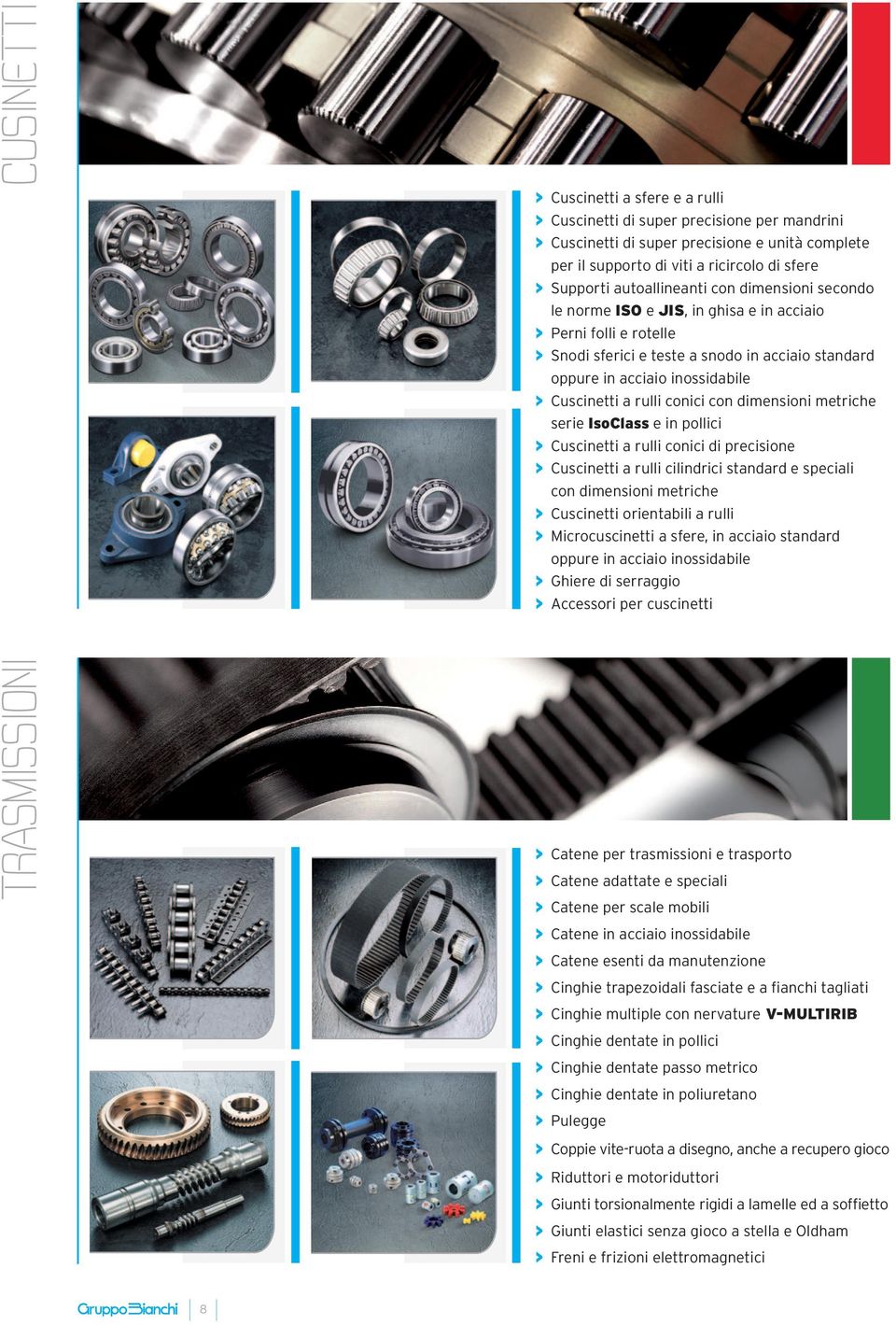 Cuscinetti a rulli conici con dimensioni metriche serie isoclass e in pollici > Cuscinetti a rulli conici di precisione > Cuscinetti a rulli cilindrici standard e speciali con dimensioni metriche >