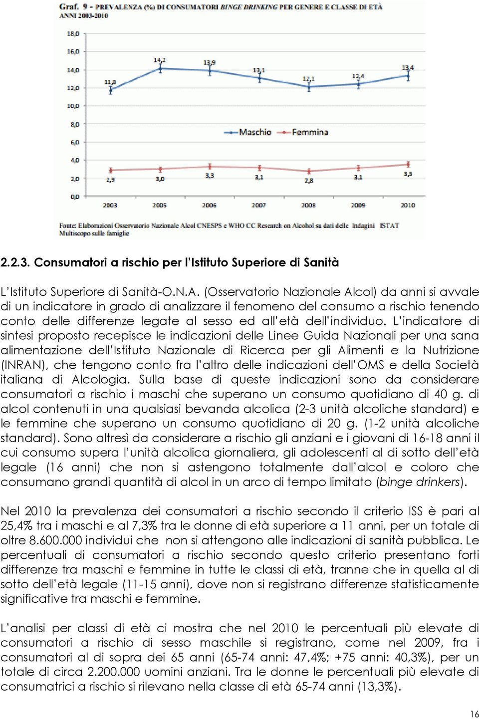 L indicatore di sintesi proposto recepisce le indicazioni delle Linee Guida Nazionali per una sana alimentazione dell Istituto Nazionale di Ricerca per gli Alimenti e la Nutrizione (INRAN), che