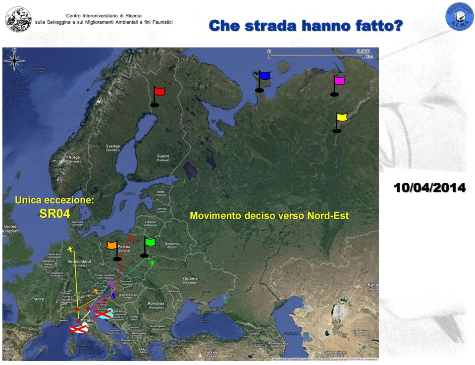 Unica eccezione: SR04