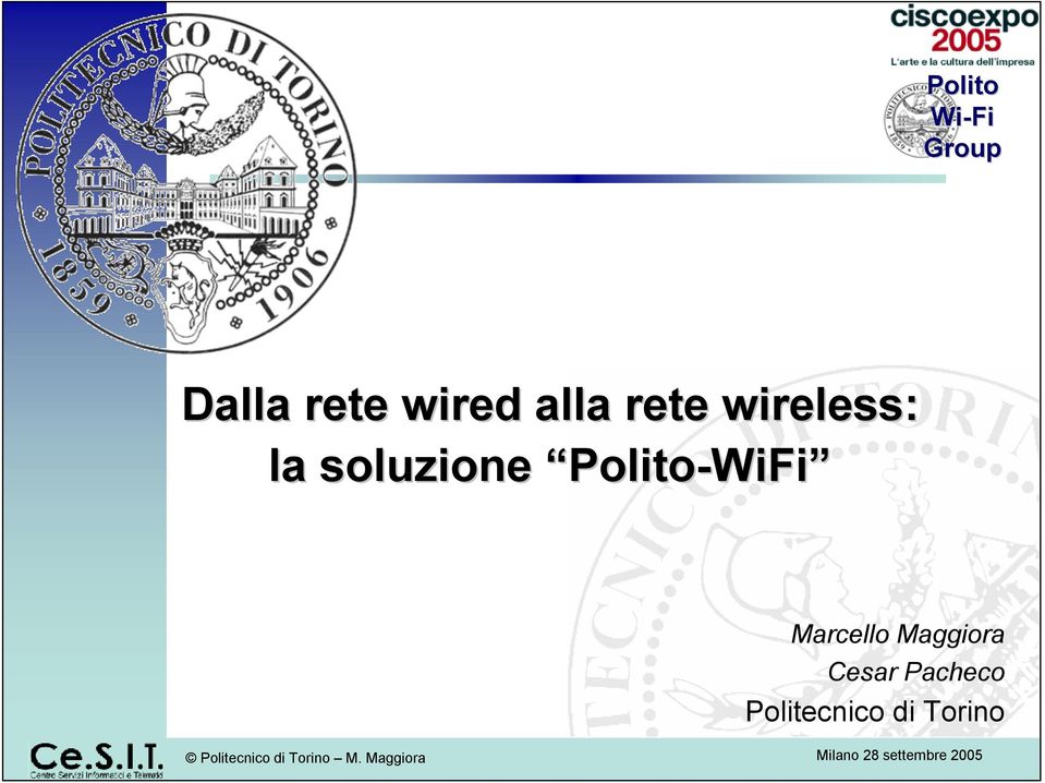 -WiFi Marcello Maggiora