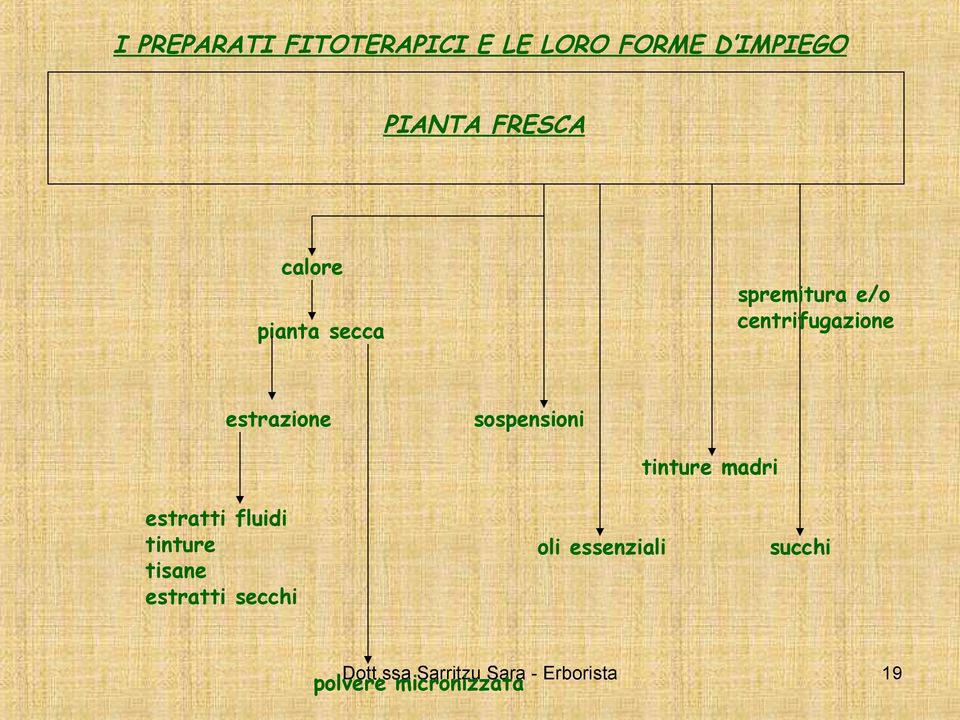 sospensioni tinture madri estratti fluidi tinture tisane estratti