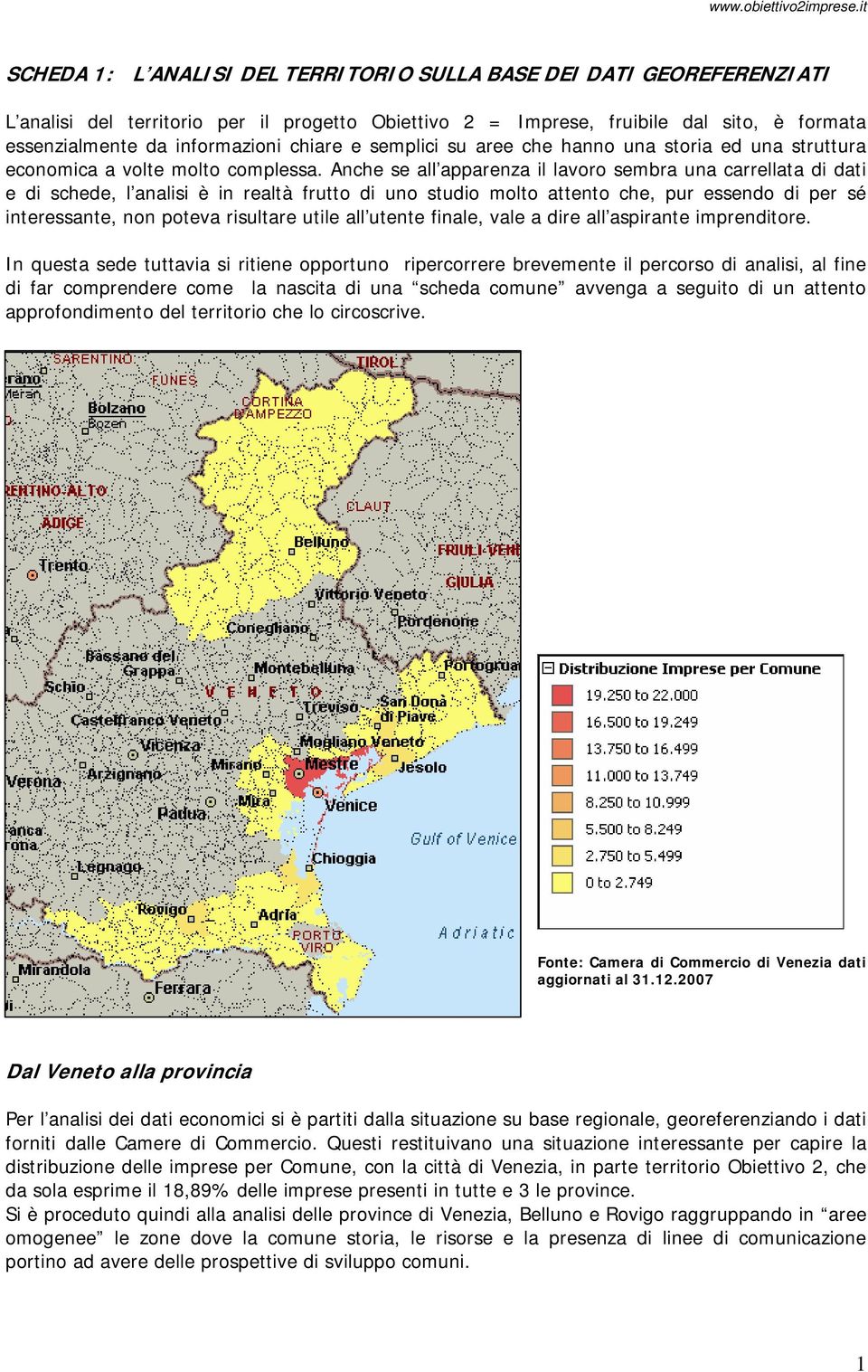 Anche se all apparenza il lavoro sembra una carrellata di dati e di schede, l analisi è in realtà frutto di uno studio molto attento che, pur essendo di per sé interessante, non poteva risultare