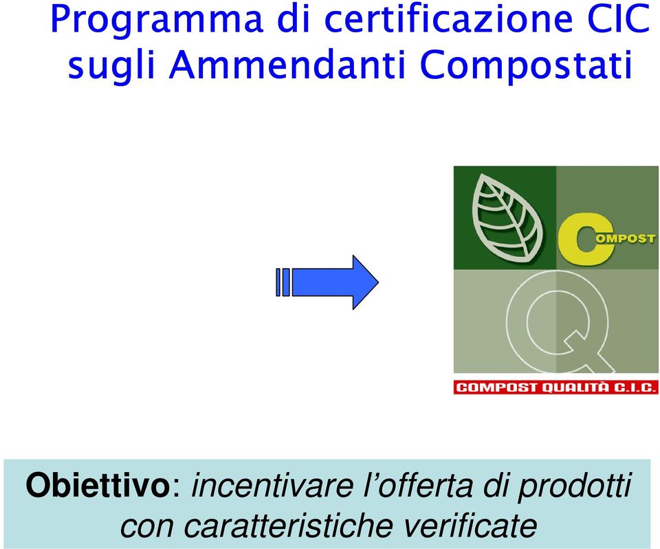 Obiettivo: incentivare l offerta