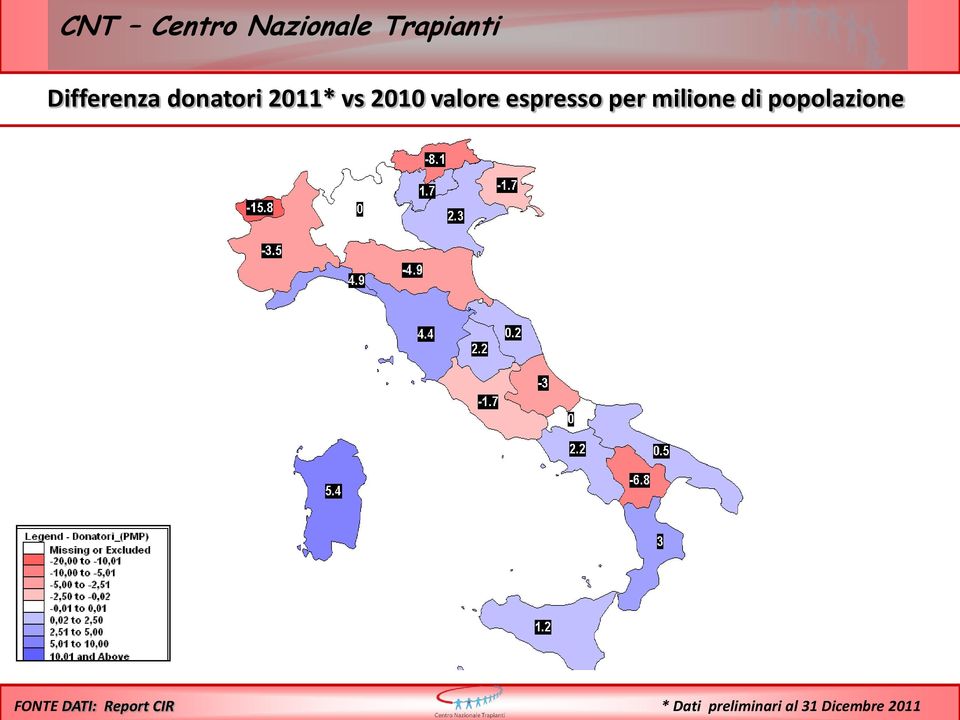 popolazione FONTE DATI: Report CIR