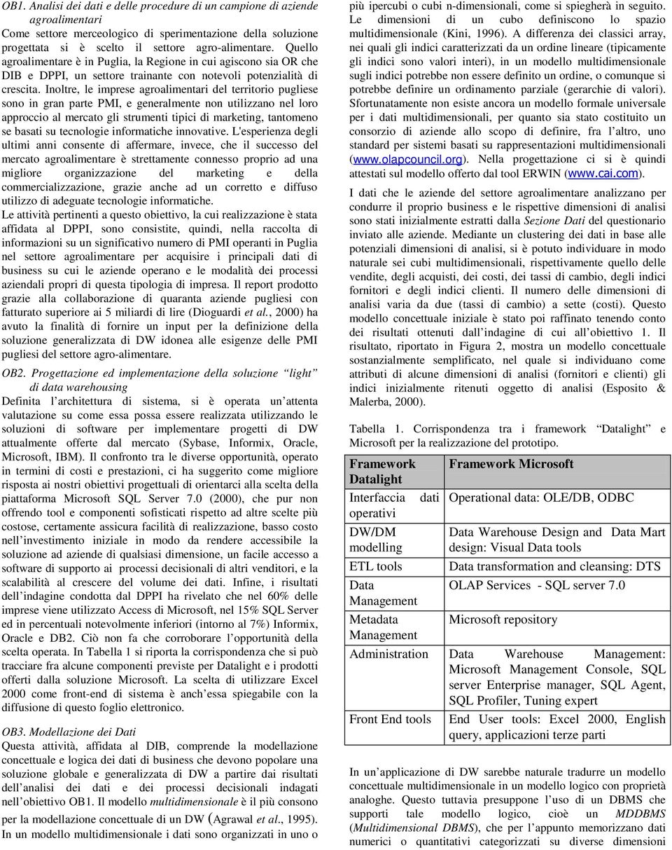 Inoltre, le imprese agroalimentari del territorio pugliese sono in gran parte PMI, e generalmente non utilizzano nel loro approccio al mercato gli strumenti tipici di marketing, tantomeno se basati