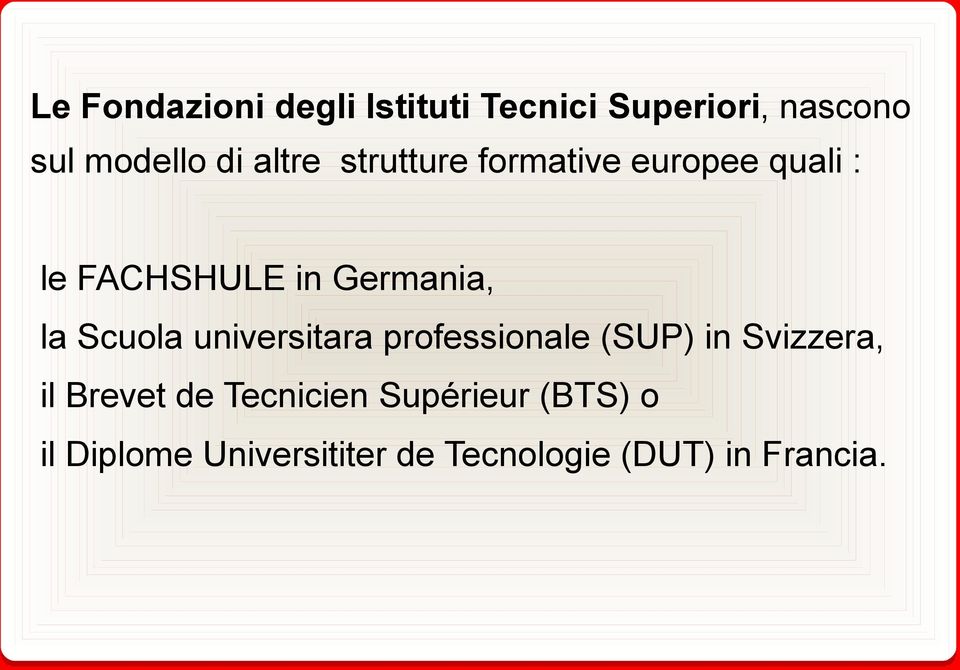 Scuola universitara professionale (SUP) in Svizzera, il Brevet de