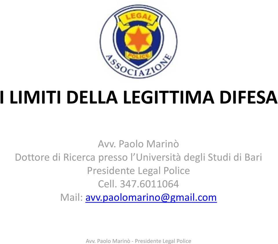 Università degli Studi di Bari Presidente