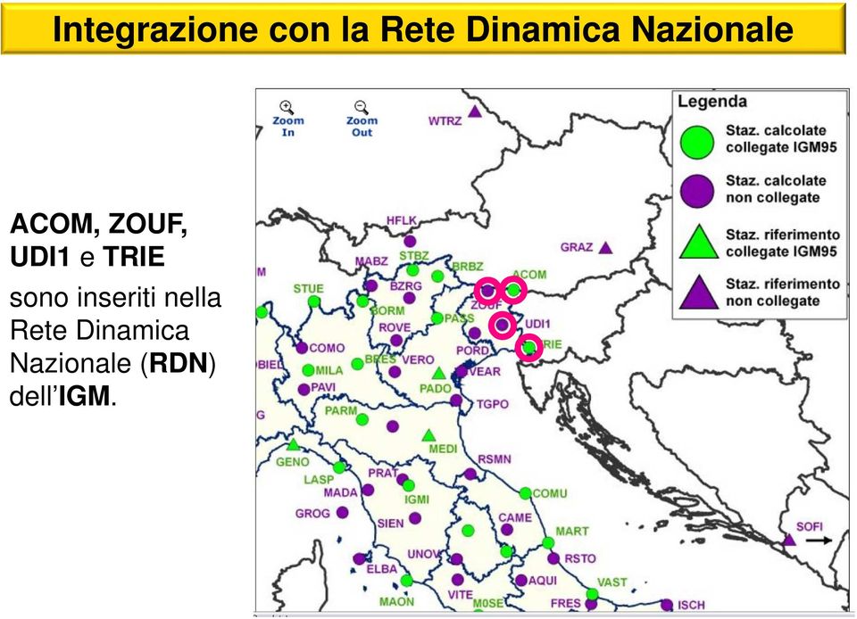 UDI1 e TRIE sono inseriti nella