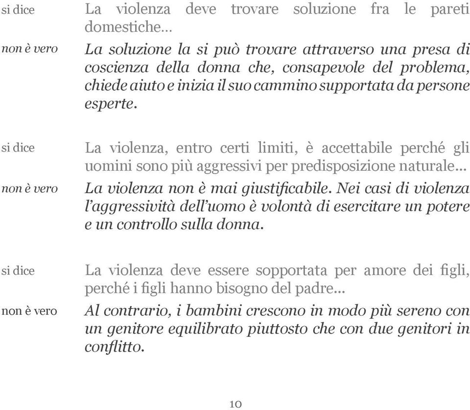 .. La violenza non è mai giustificabile. Nei casi di violenza l aggressività dell uomo è volontà di esercitare un potere e un controllo sulla donna.