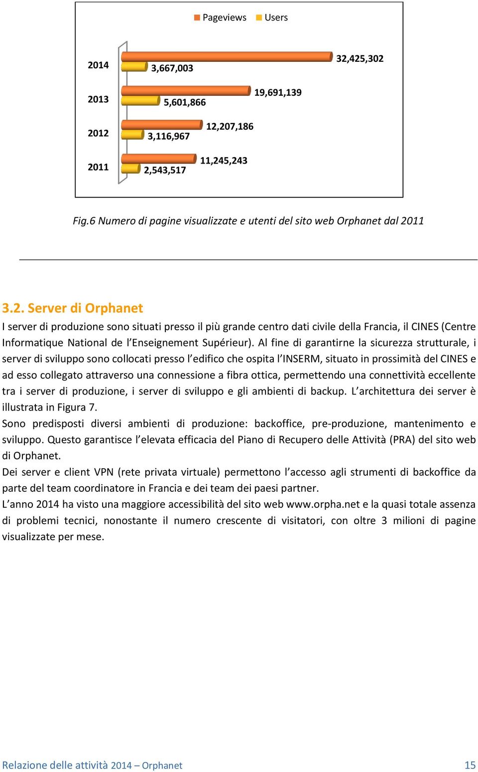 connessione a fibra ottica, permettendo una connettività eccellente tra i server di produzione, i server di sviluppo e gli ambienti di backup. L architettura dei server è illustrata in Figura 7.